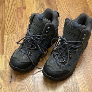 Mountain Warehouse Gray and Blue Outdoor hiking Boots